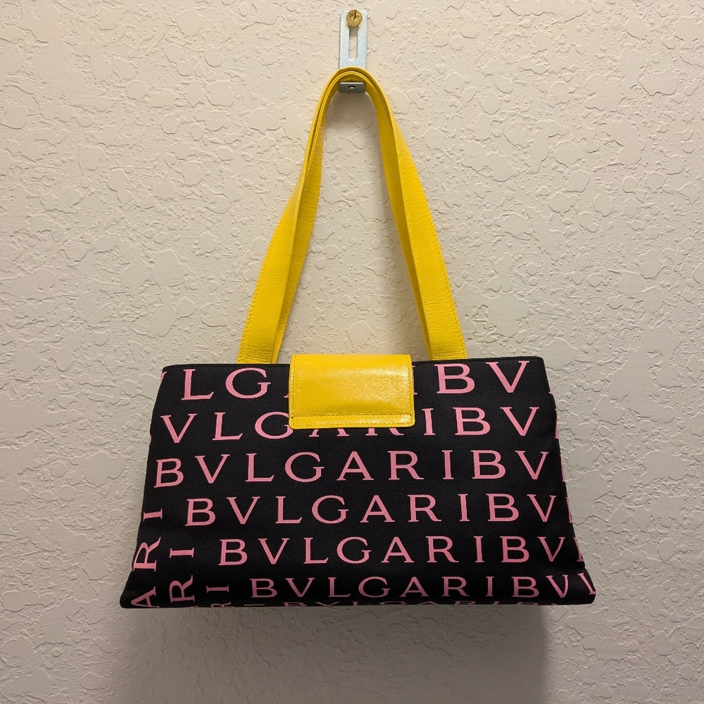 **BVLGARI** Logo Shoulder Semi Shoulder Bag - Picture 5 of 10
